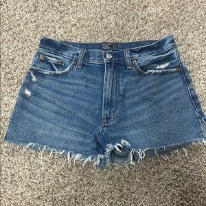 Denim Distressed Women Shorts